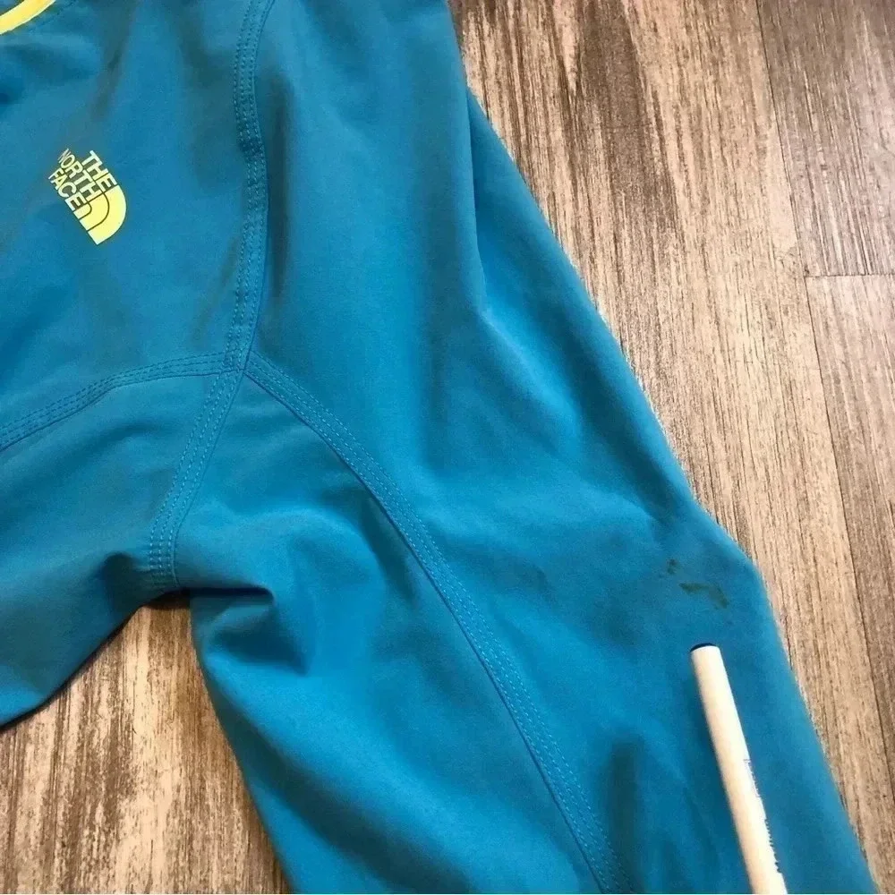 The North‎ Face TNF Apex lightWeight Windbreak Jacket Full Zipper Size M Blue